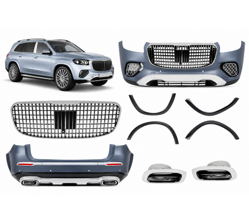 GLS 600 MAYBACH look apdailos komplektas skirtas Mercedes Benz GLS X167 modeliams (2024+) 